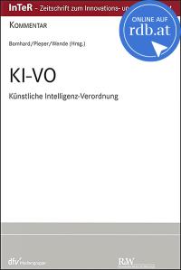 KI-VO - Verordnung ber knstliche Intelligenz online | MANZ
