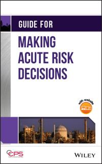 aanwijzing salto biologie Guide for Making Acute Risk Decisions online bestellen | 978-1-118-93021-2  | MANZ