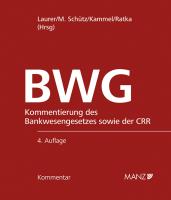 Bankwesengesetz - BWG 4.Auflage