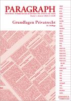 Paragraph - Grundlagen Privatrecht