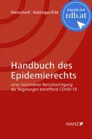 Handbuch des Epidemierechts online